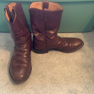 Justin male western boots